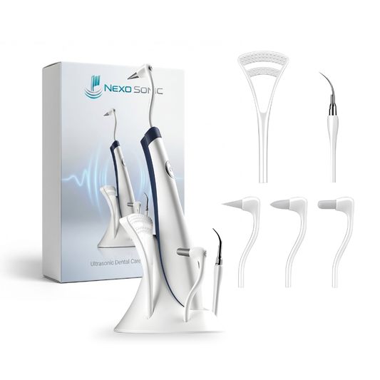 Nexo Sonic™ - Limpiador Dental Ultrasónico. Elimina sarro y manchas en 5 minutos.